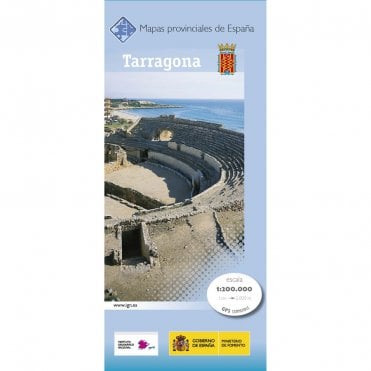 Provincial map of Tarragona