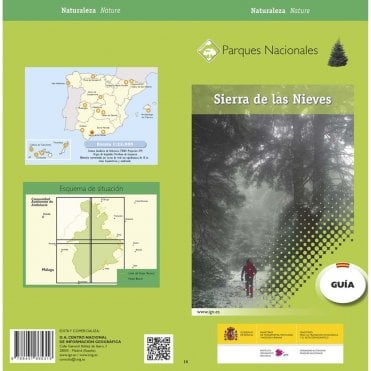 Sierra de las Nieves National Park 2 map and guide set