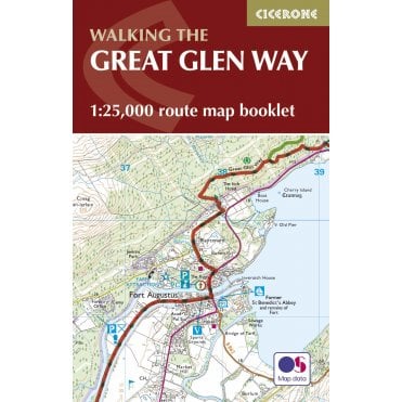 The Great Glen Way Map Booklet : 1:25k OS Route Mapping