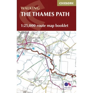 The Thames Path Map Booklet : 1:25k OS Route Map Booklet
