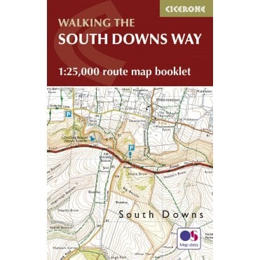 The South Downs Way Map Booklet : 1:25,000 OS Route Mapping