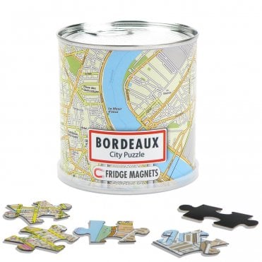 Bordeaux City - Magnetic Map Jigsaw Puzzle