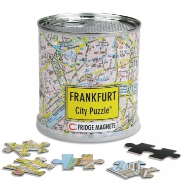 Frankfurt City - Magnetic Map Jigsaw Puzzle