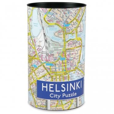 Helsinki City - Map Jigsaw Puzzle