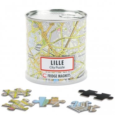 Lille City - Magnetic Map Jigsaw Puzzle