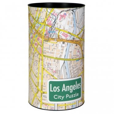 Los Angeles City - Map Jigsaw Puzzle