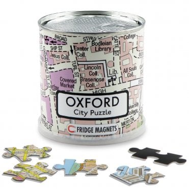 Oxford city magnetic map puzzle