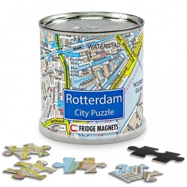 Rotterdam City - Magnetic Map Jigsaw Puzzle