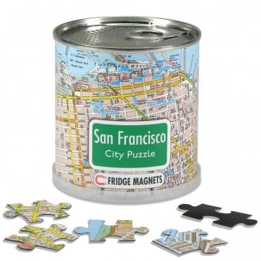 San Francisco City - Magnetic Map Jigsaw Puzzle