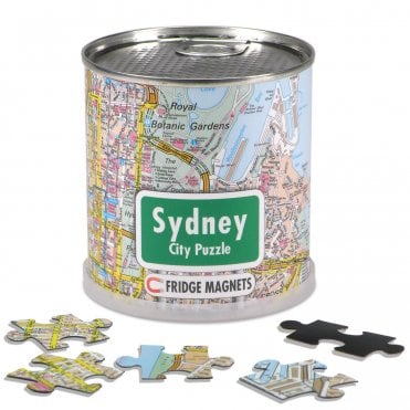 Sydney City - Magnetic Map Jigsaw Puzzle