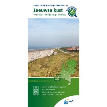 Coast of Zeeland - ANWB Netherlands Bicycle Junction Map 19