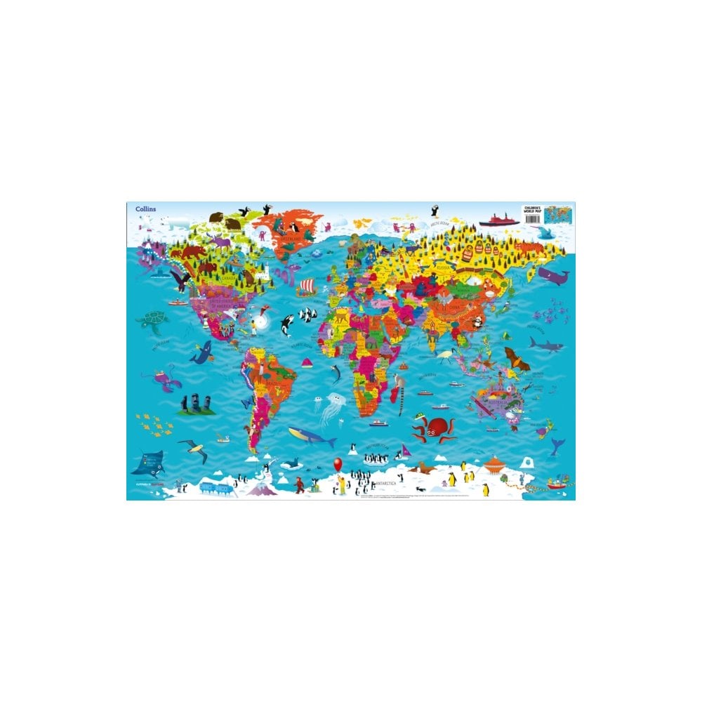 Collins Children's World Map