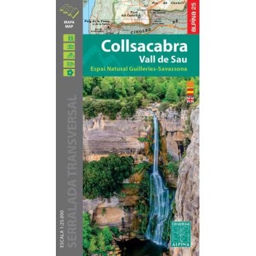 Collsacraba - Vall de Sau. Hiking map