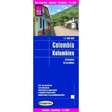 Colombia Map - Reise Know-How