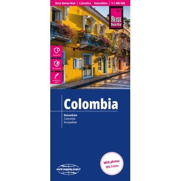 Colombia Map - Reise Know-How