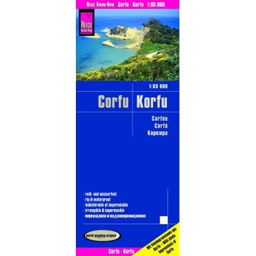Corfu Map - Reise Know-How