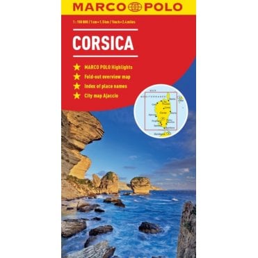 Corsica Marco Polo Map