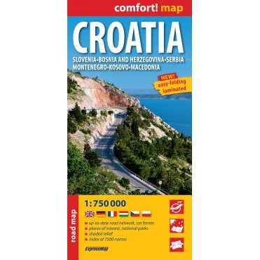 Croatia Comfort! Map