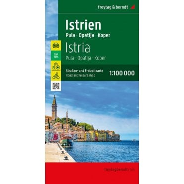 Croatia: Istria & Pula Road Map