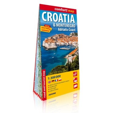 Croatia, Montenegro & Adriatic Coast Comfort! Map