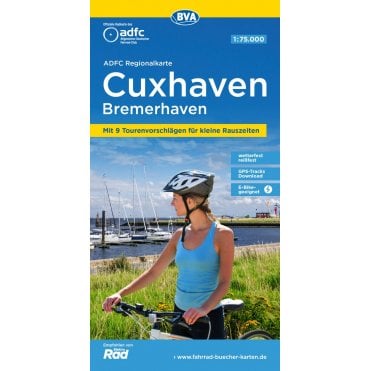 Cuxhaven/Bremerhaven Regional Cycling Map