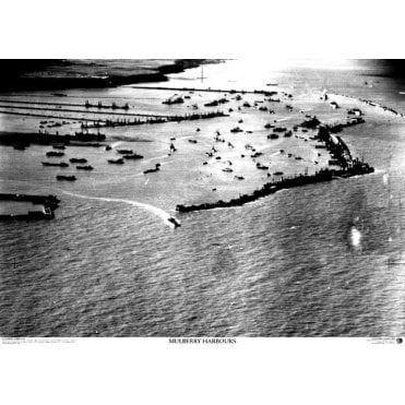 D Day: Mulberry Harbour - Photo Posters