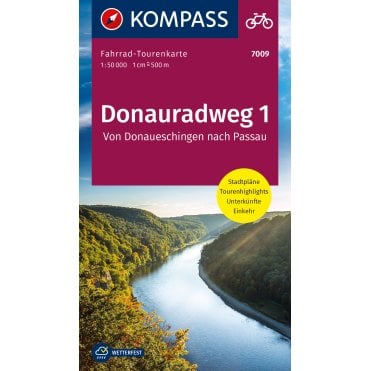 Danube Cycle Route 1, From Danubeeschingen to Passau | Kompa