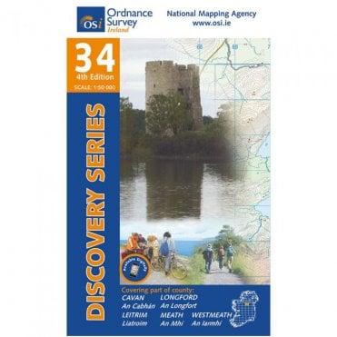 Discovery Map 34: Cavan Leitrim Longford Meath West Meath