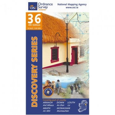 Discovery Map 36: Armagh Down Louth Meath Monaghan