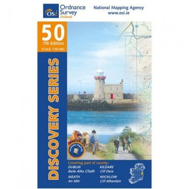 Discovery Map 50: Dublin Kildare Meath & Wicklow