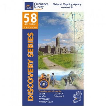Discovery Map 58: Clare Limerick Tipperary