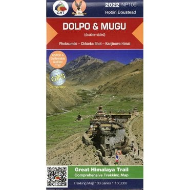 Dolpo & Mugu | Nepa Great Himalaya Trail Map NP109