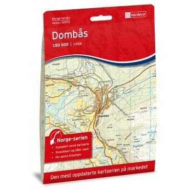 Dombås - Nordeca 50k Hiking Map 10072
