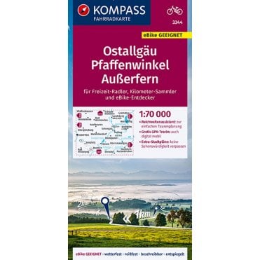 East Allgau - Pfaffenwinkel - Ausserfern | Kompass cycling m