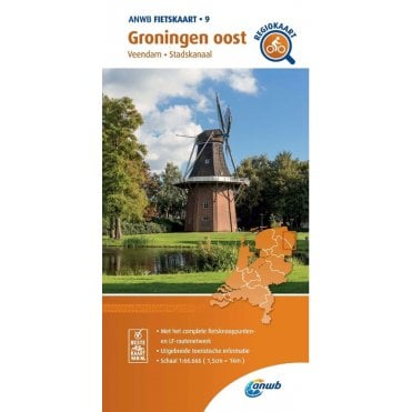 East Groningen - ANWB Cycling Map 9