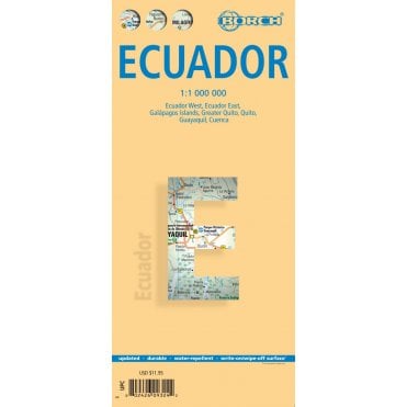 Ecuador Road Map