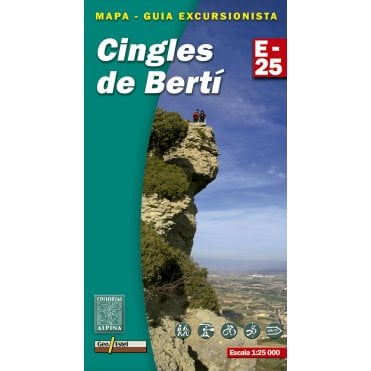 Cingles De Bertí. Hiking map & guide