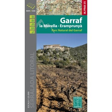 Garraf - La Morella - Eramprunya - Parc Naturel del Garraf. Hiking map & guide