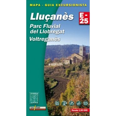 Lluçanès. Hiking map & guide