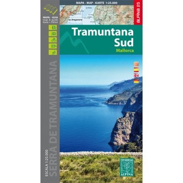 Mallorca: Tramuntana South GR11. Hiking map & guide