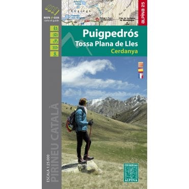 Puigpedros - Tossa Plana de Lles - Cerdanya. Hiking map & guide
