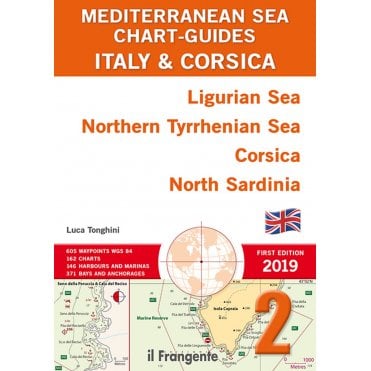 Mediterranean Sea Chart-Guides Italy & Corsica 2