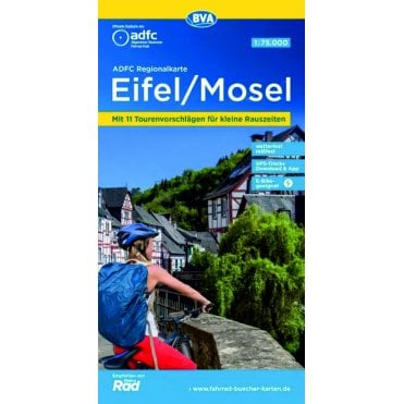 Eifel/Mosel Regional Cycling Map