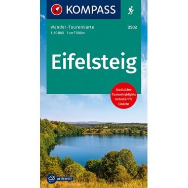 Eifelsteig long-distance Trail | Kompass hiking tour map 250