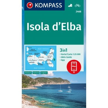 Elba island | Kompass hiking map 2468