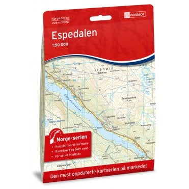 10057: Espedalen Norge-serien 1:50 000