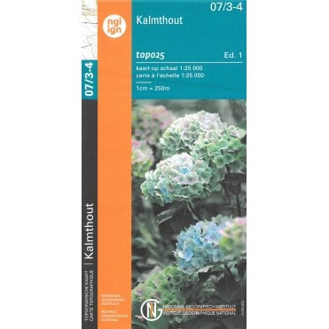 Essenhoek - Kalmthout - Belgium IGN Topo map 07/3-4