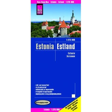 Estonia Map - Reise Know-How