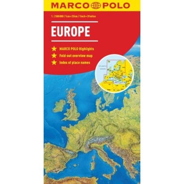 Europe Marco Polo Map