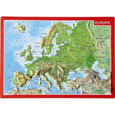 Europe Relief Postcard
